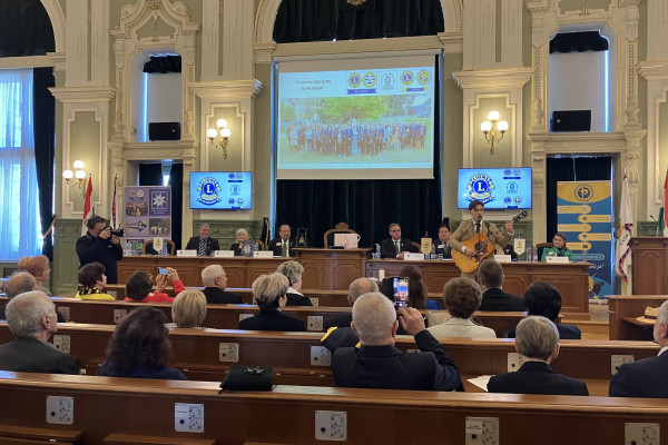 Fabrício Oliveira nemzetközi elnök győri látogatása