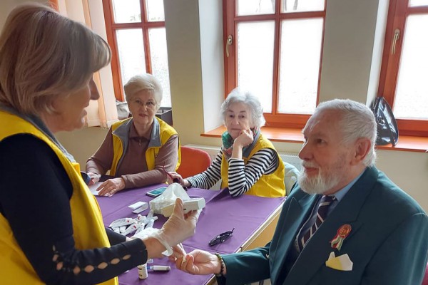 Egészségügyi szűrést szervezett a fonyódi klub
