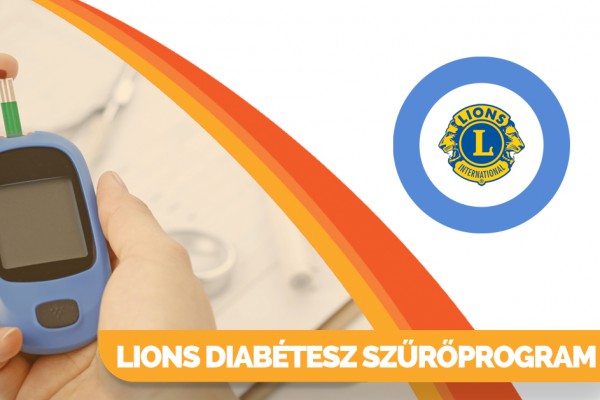 Diabétesz programok a Szeged Első Lions Clubban